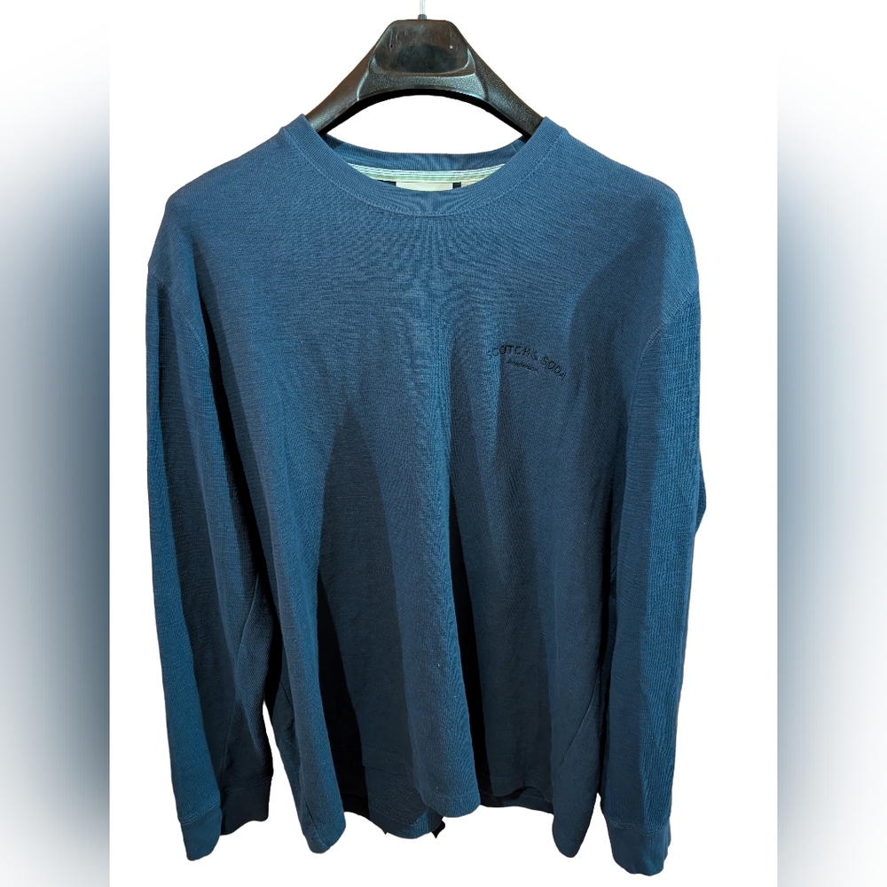 Scotch & Soda Men's Blue Shirt